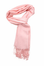 Achillea Blush Pink Pashmina Scarf