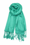 Achillea Caribbean Green Pashmina Scarf