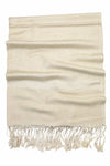 Achillea Champagne Jacquard Pashmina Scarf