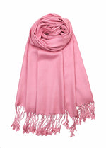 achillea solid pashmina scarf dusty pink