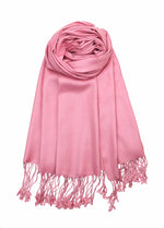 Achillea Dusty Pink Pashmina Scarf