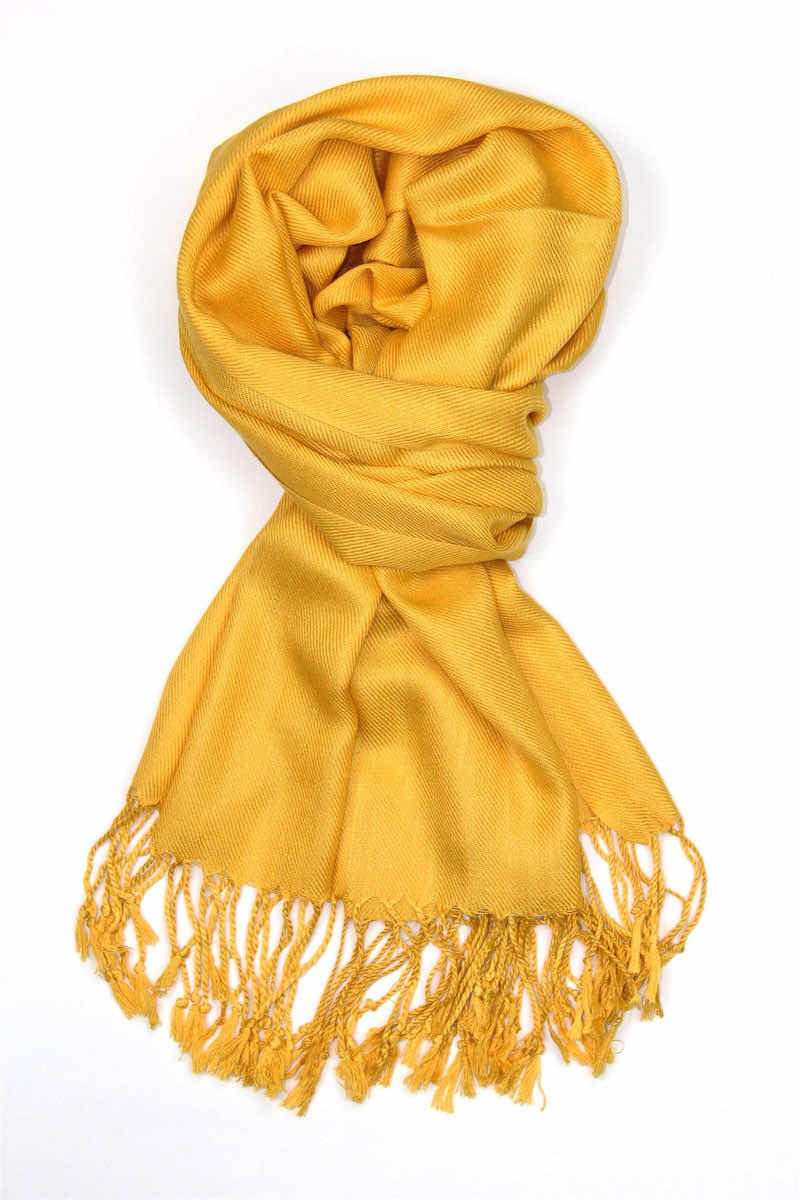Achillea Gold Pashmina Scarf
