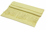 Achillea Lemon Yellow Pashmina Scarf