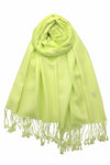 Achillea Lime Green Pashmina Scarf