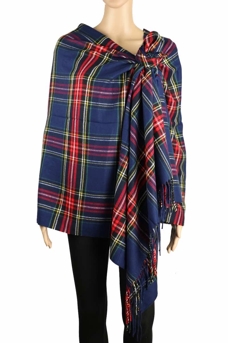 Oxfords Cashmere Oxfords Kilt Lungo da Donna in Pura Lana, Royal Oxfords Cashmere Oxfords Kilt Lungo da Donna in Pura Lana, Royal
