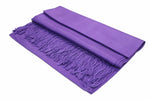 Achillea Purple Pashmina Scarf